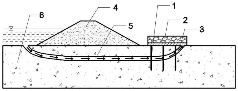一种用于堤基管涌阻断的装配式钢板桩结构及其使用方法