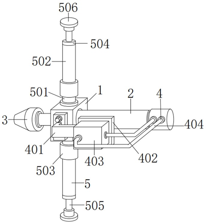 便携式预热器液压清堵装置的制作方法