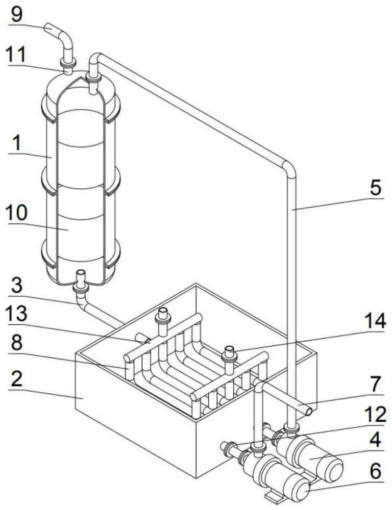 一种氯化钙提浓再利用装置的制作方法