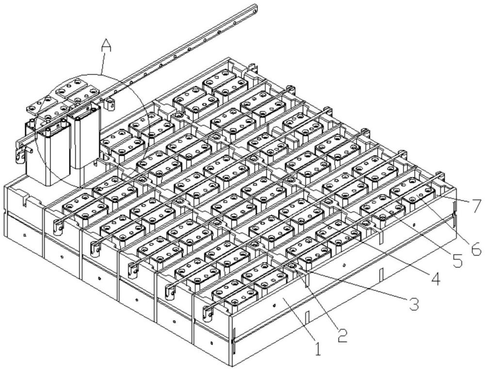 一种制砖模具组装结构的制作方法