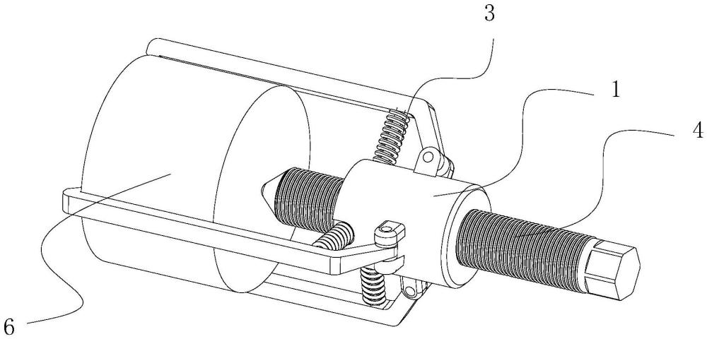 一种抗侧滚扭杆装置拆解器的制作方法