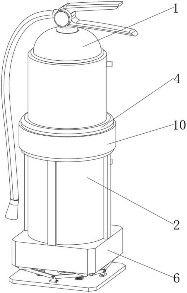 一种具有掉落保护功能的灭火器的制作方法