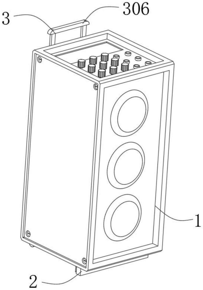 一种便携线阵列音柱音箱的制作方法