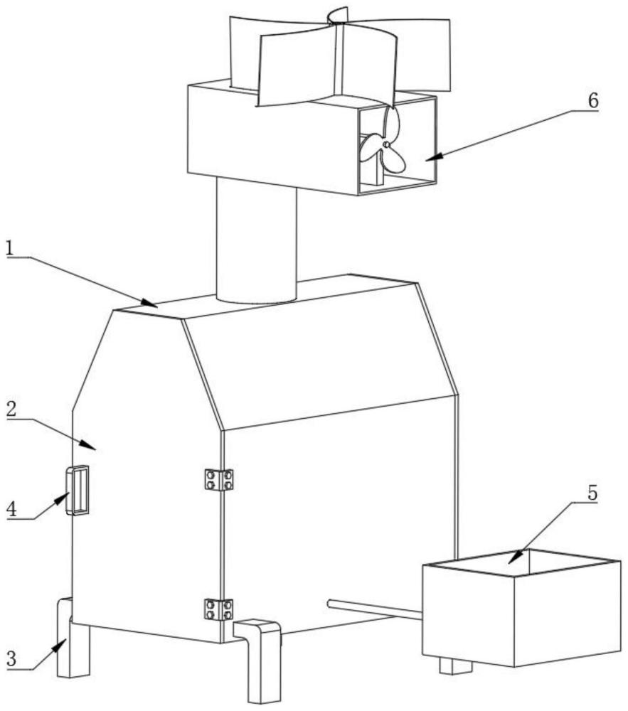 一种被动式绿色建筑用通风装置的制作方法