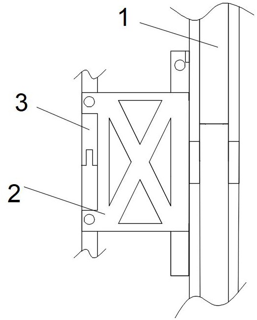 一种附着升降脚手架的立柱及连接结构的制作方法
