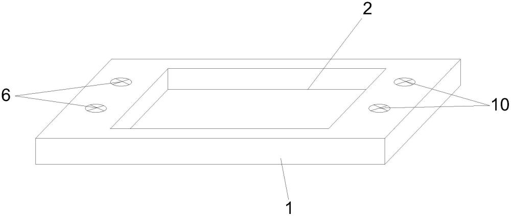 一种信报箱简易式固定装置的制作方法