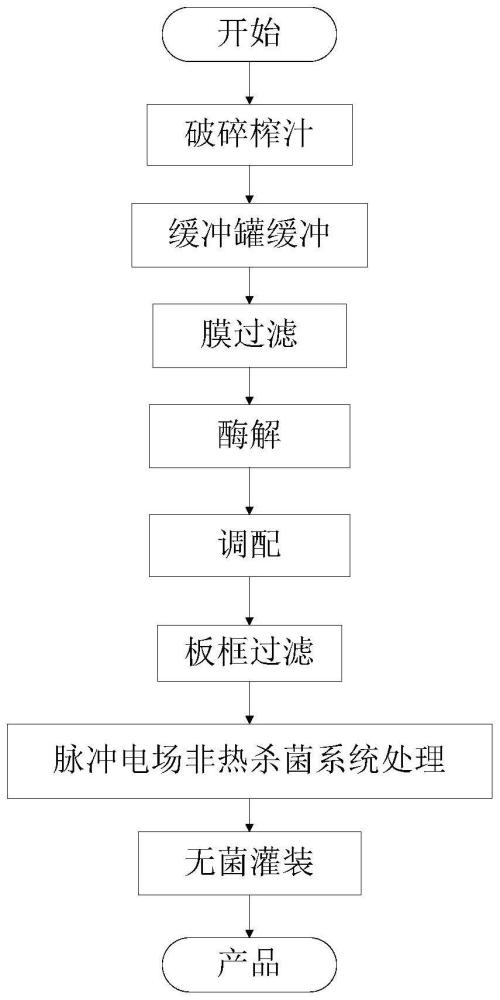 一种基于高压脉冲电场技术的果蔬汁非热加工工艺及装置