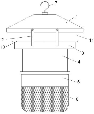 一种石斛种植用害虫诱杀装置的制作方法