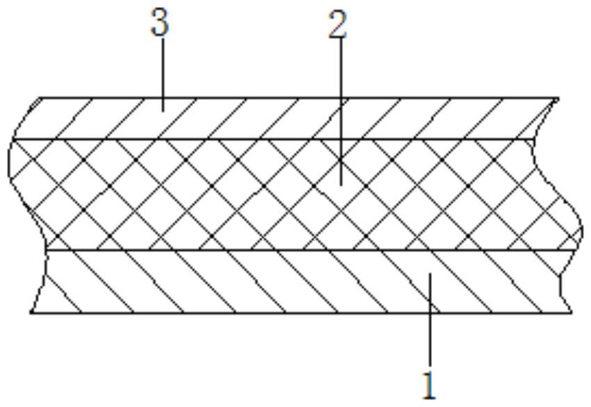 一种免喷胶吸塑膜的制作方法