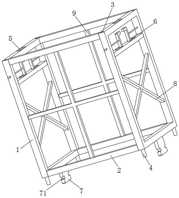 一种建筑施工用塔吊安装结构的制作方法