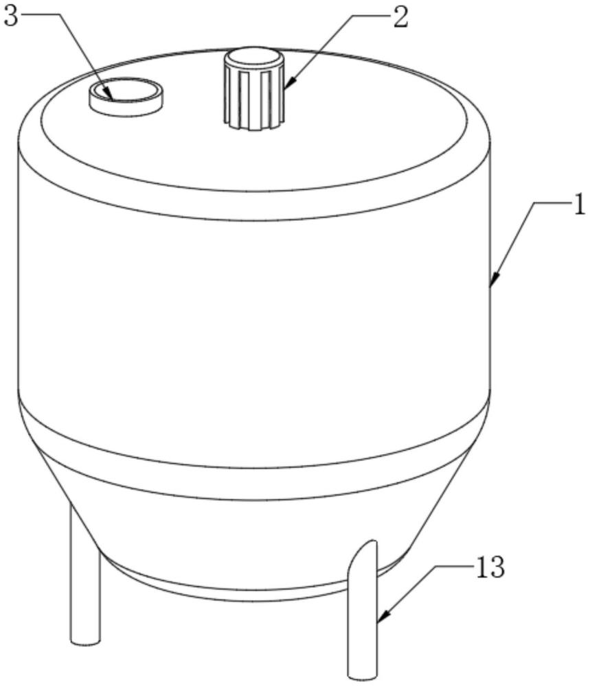 一种防堵式固化剂物料罐的制作方法