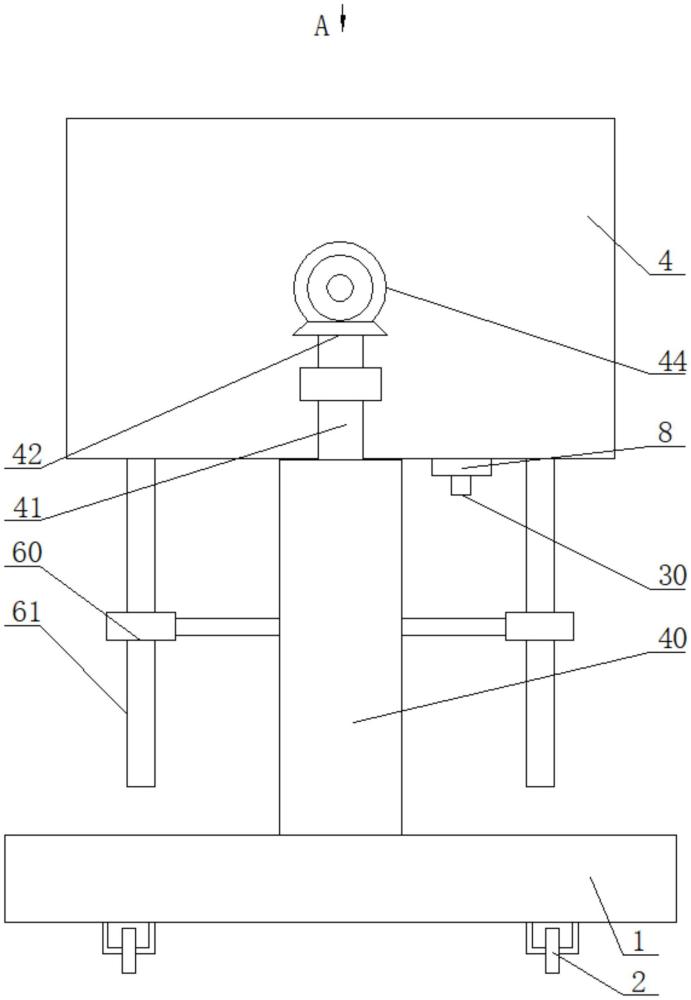 一种建筑幕墙工程门窗安装用支撑装置的制作方法