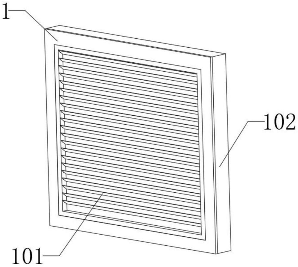 低频消磁波导窗送回风装置的制作方法
