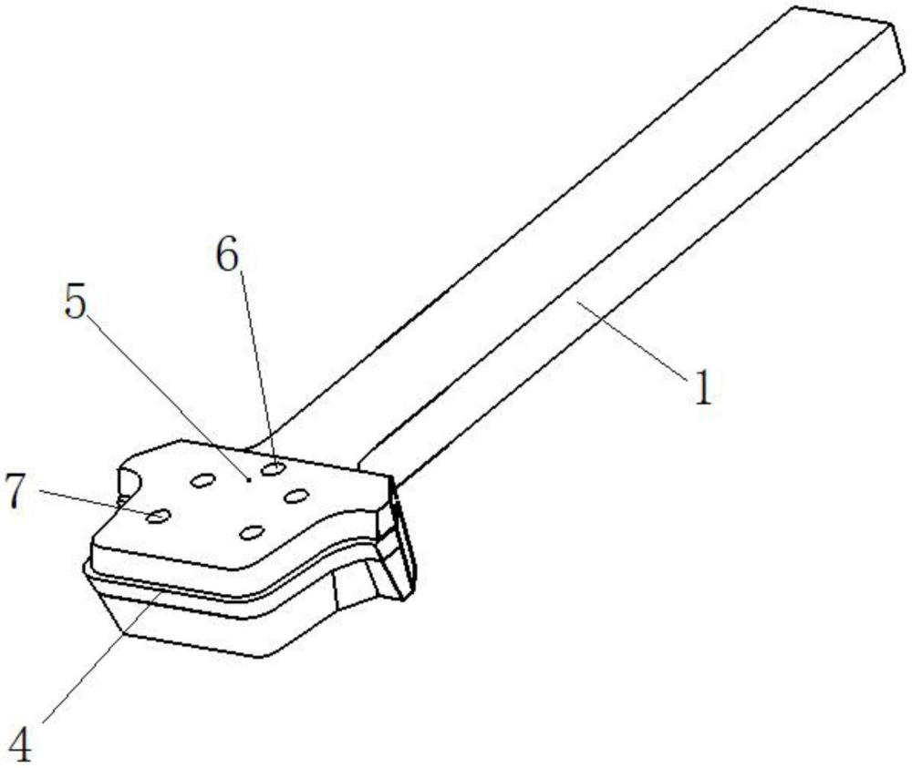 一种破鳞轧辊孔型加工刀具的制作方法