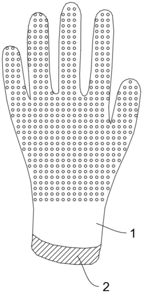 一种硅胶浸胶手套的制作方法