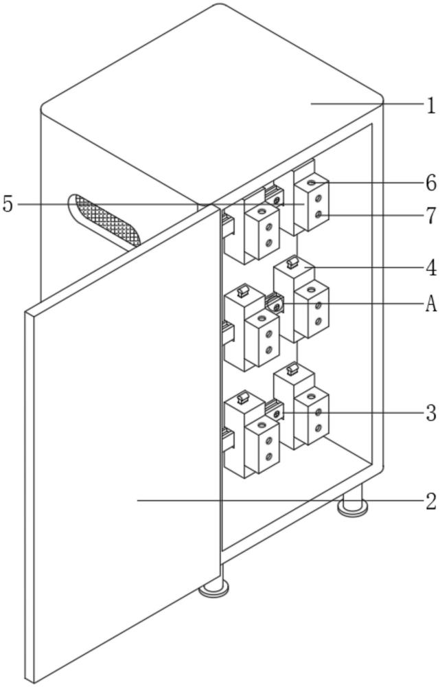 一种弱电智能电箱用布线装置的制作方法