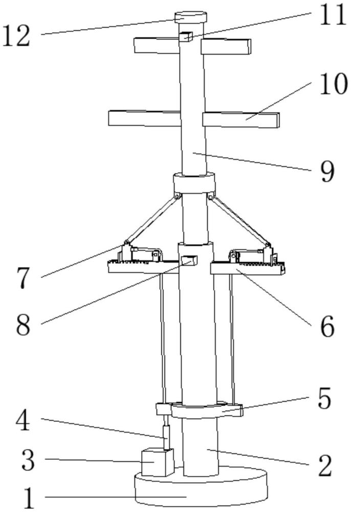 一种带有延伸结构的钢管杆的制作方法