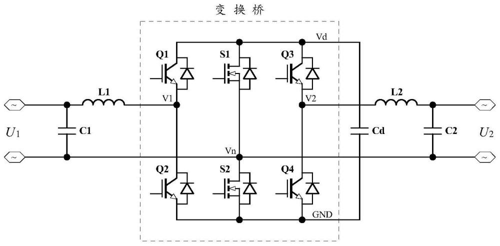 AC-AC非隔离双向单级变换器及其控制方法与流程