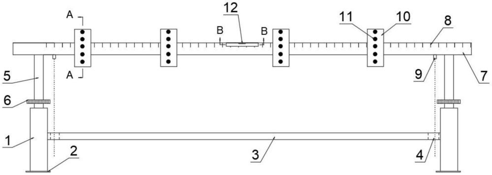一种控制隧道立架垂直度与间距的仪器的制作方法