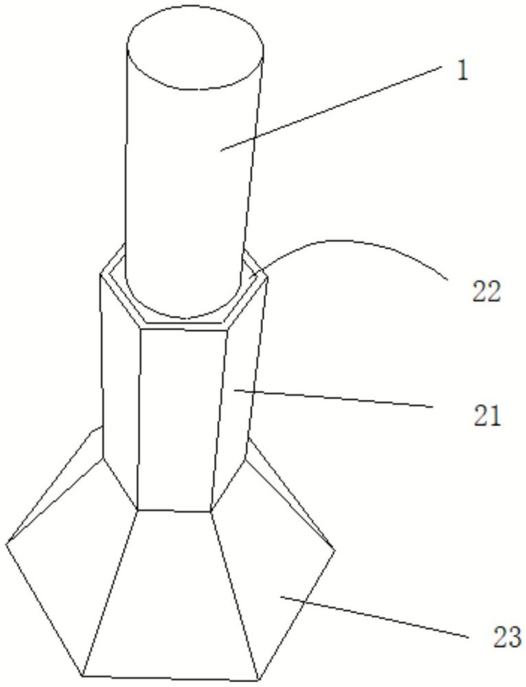 桥墩防滚石撞击系统的制作方法