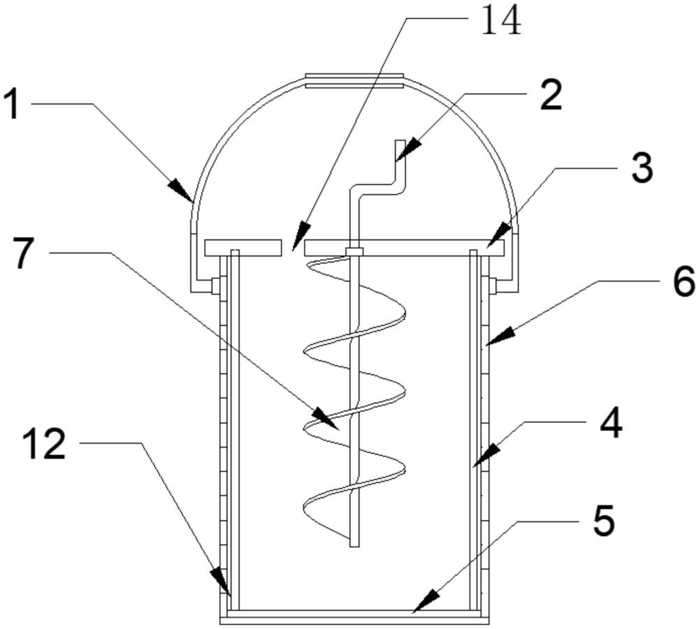 一种高分子涂料用料桶的制作方法