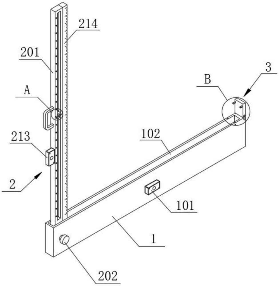 一种建筑工程测量用曲线测绘仪的制作方法