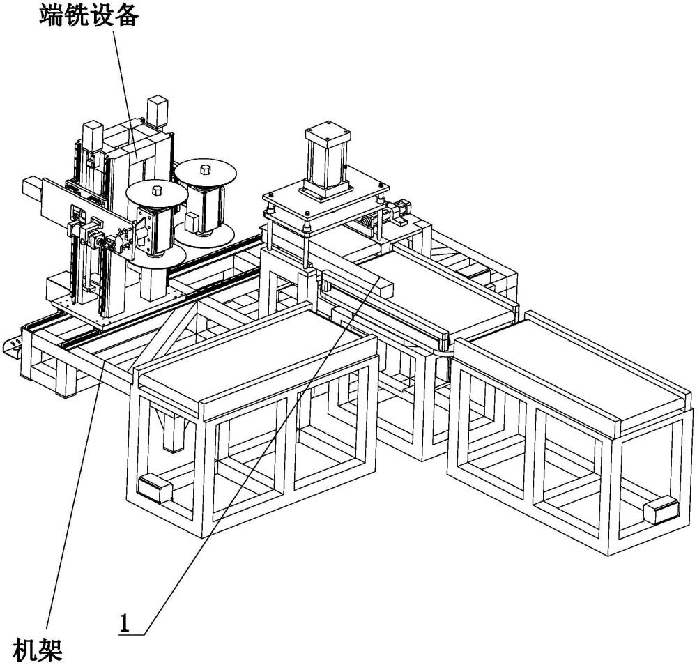 一种用于数控端铣的供料装置的制作方法