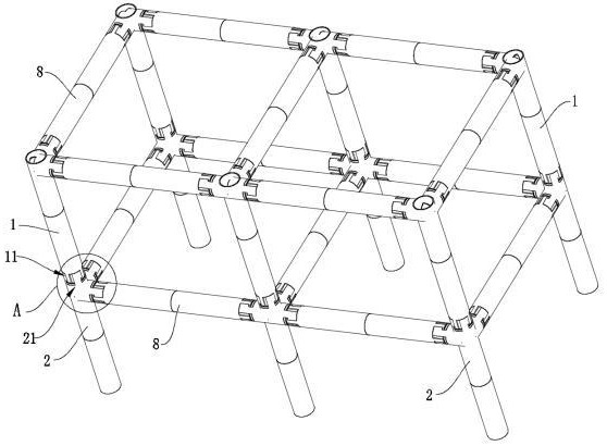 一种装配式框架钢结构及其组装方法与流程