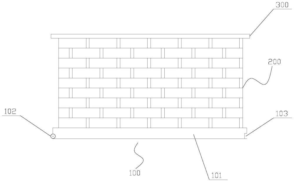 移动式榫铆拼装灌注及室内负氧离子居住空间结构的制作方法