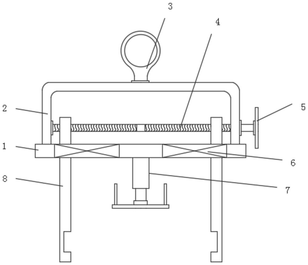 适用于多种缸盖的自锁吊具的制作方法