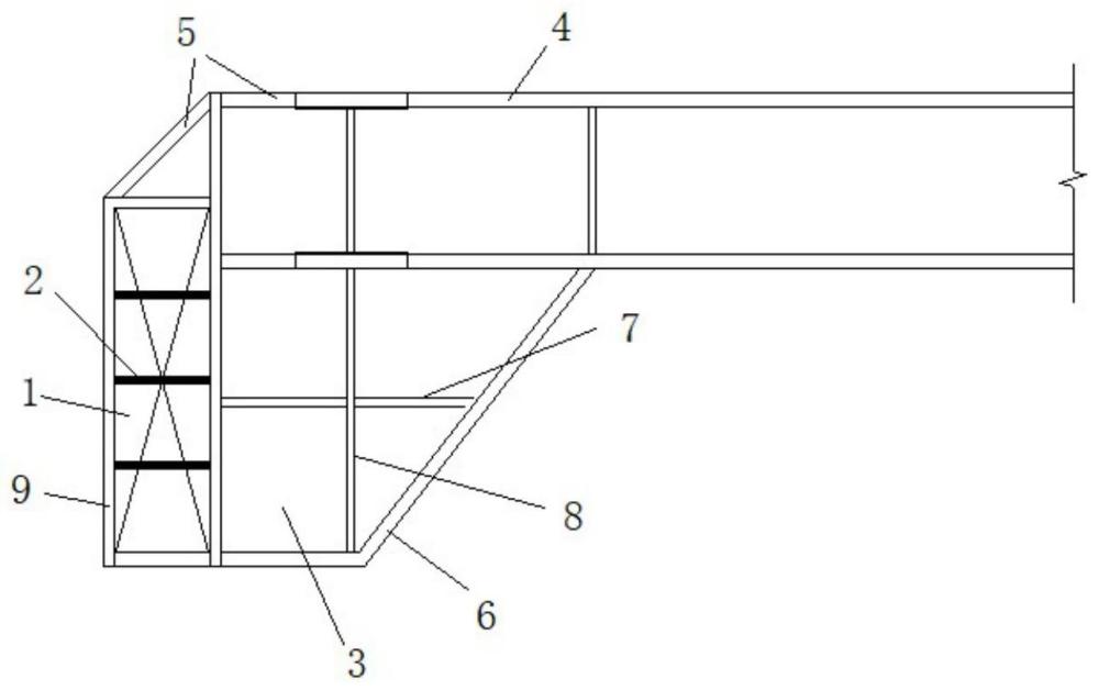 一种建筑外立面托换结构的制作方法