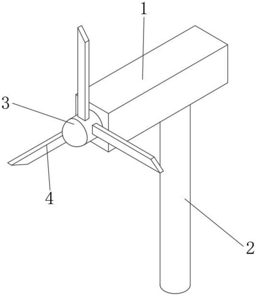 一种风力发电机组叶轮液压锁定装置的制作方法