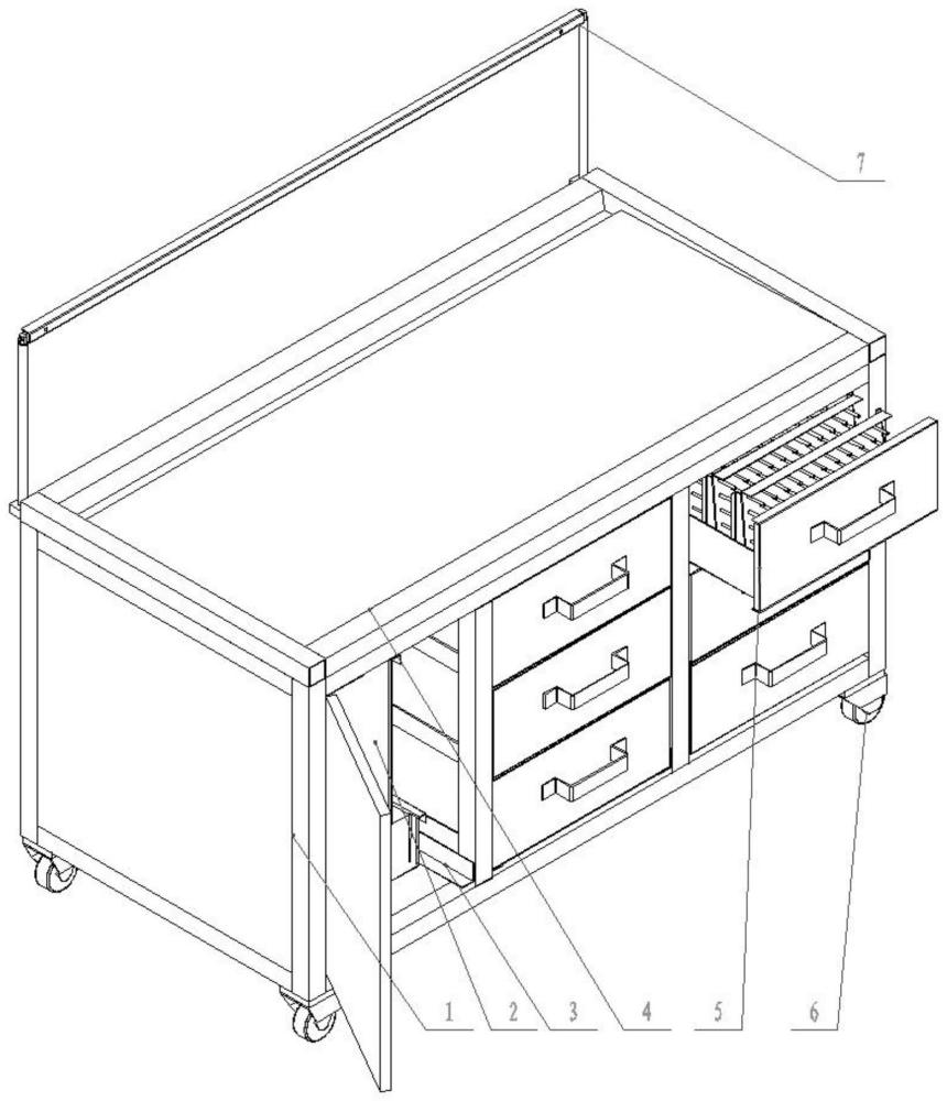 一种软管工作车的制作方法