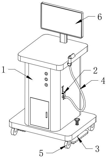 一种神经外科用超声经颅多普勒血流分析仪的制作方法