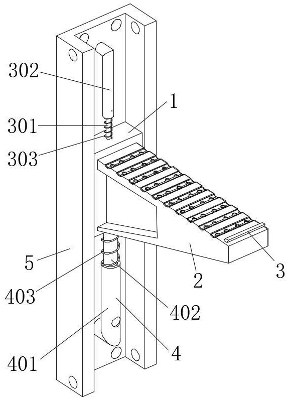 一种抗震型矿山用电缆支架的制作方法