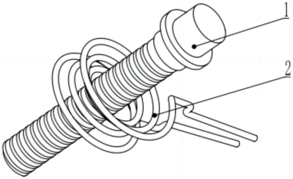 一种丝杠滚道高频淬火硬度均匀的感应线圈的制作方法