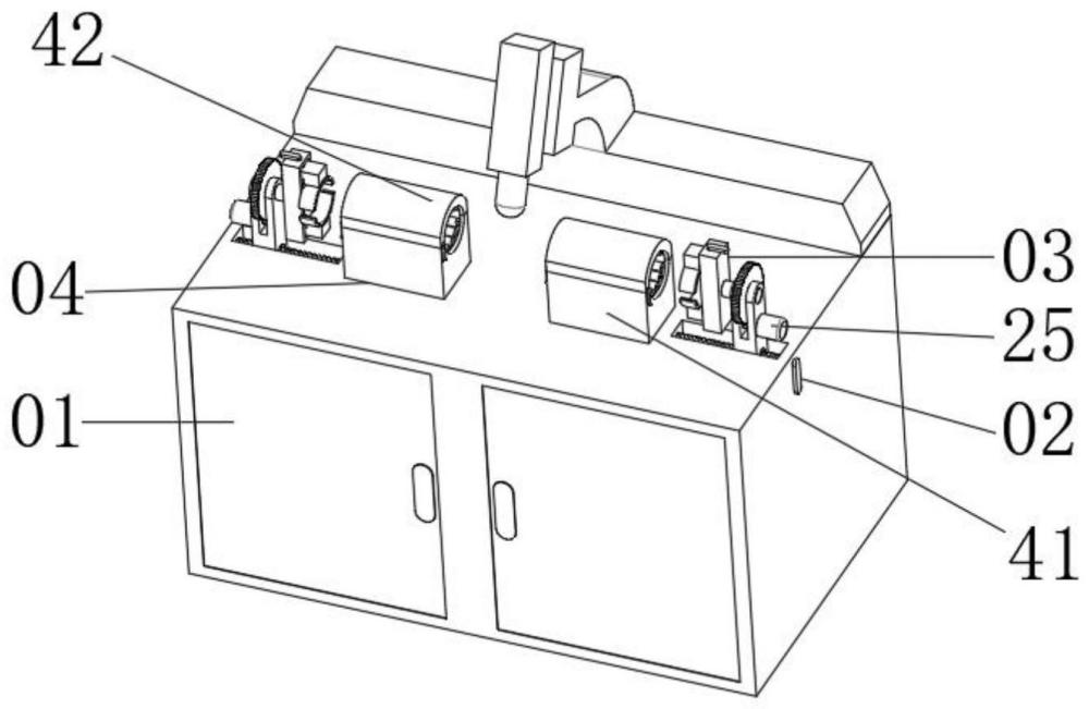 一种方便管径焊接的激光焊接机的制作方法