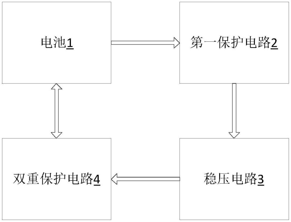 一种用于电池的防爆电路的制作方法