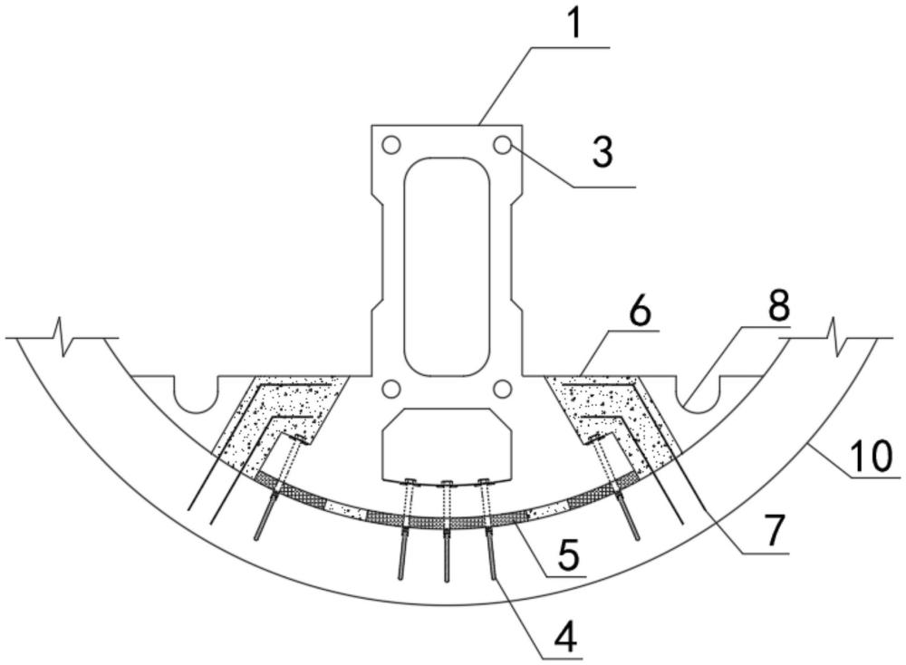 一种跨座式单轨隧道单块型装配式轨道结构的制作方法