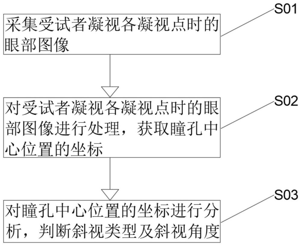 一种基于圆盘式眼动跟踪的斜视分析方法及系统