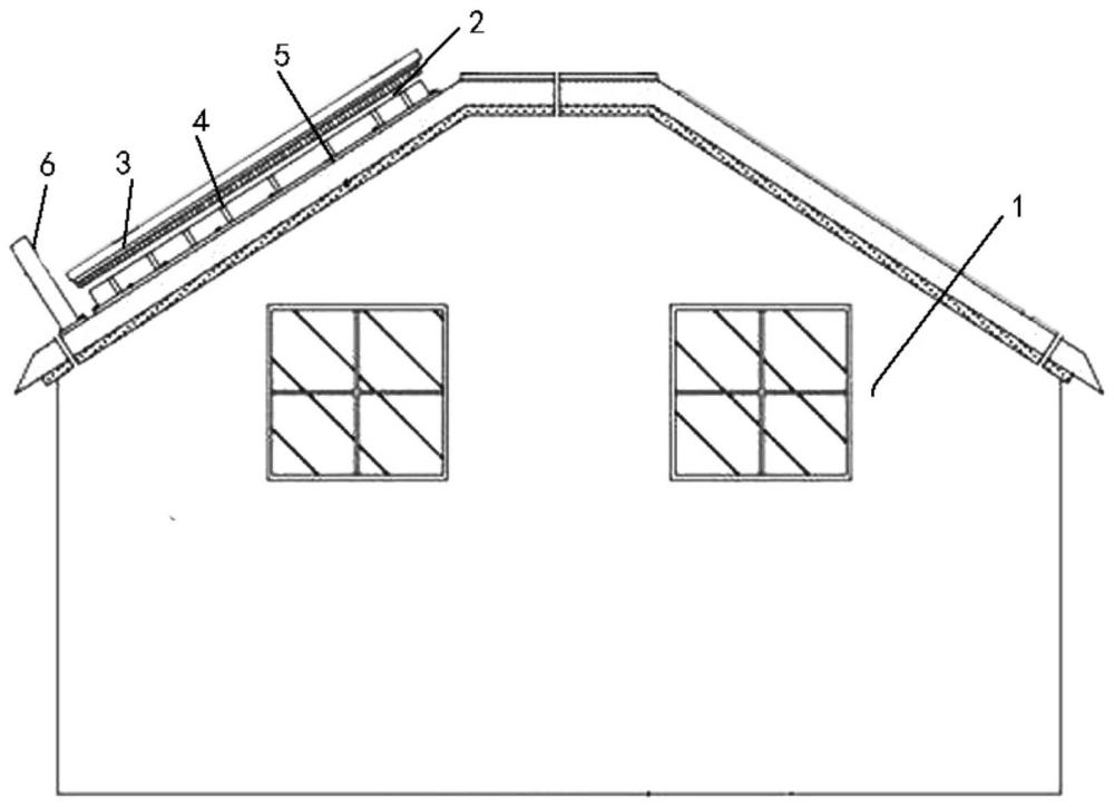 一种可再生能源与建筑一体化综合系统的制作方法