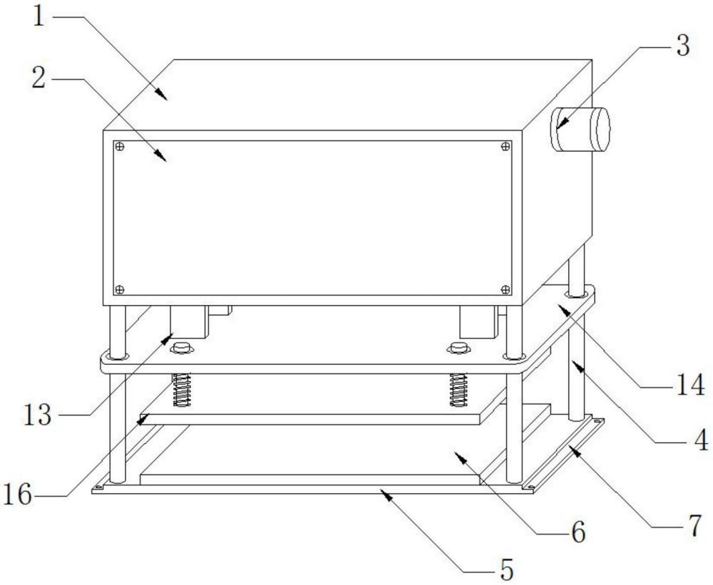 一种竹碳纤维板加工用热压机的制作方法