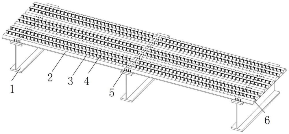 一种复合轻型桥面板及其施工方法与流程
