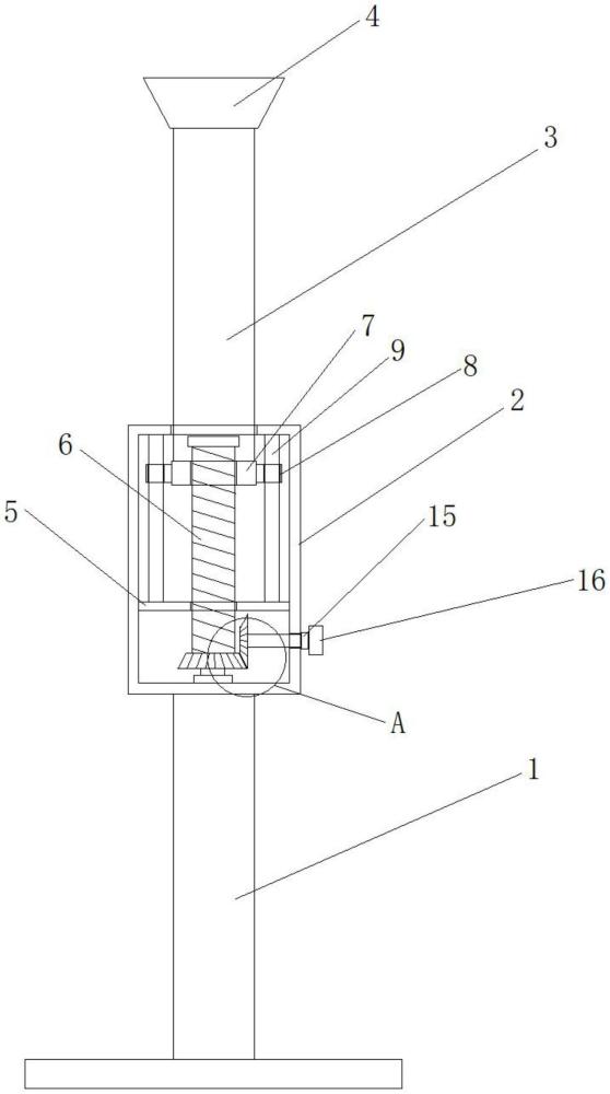 一种分体式庭院灯固定柱的制作方法