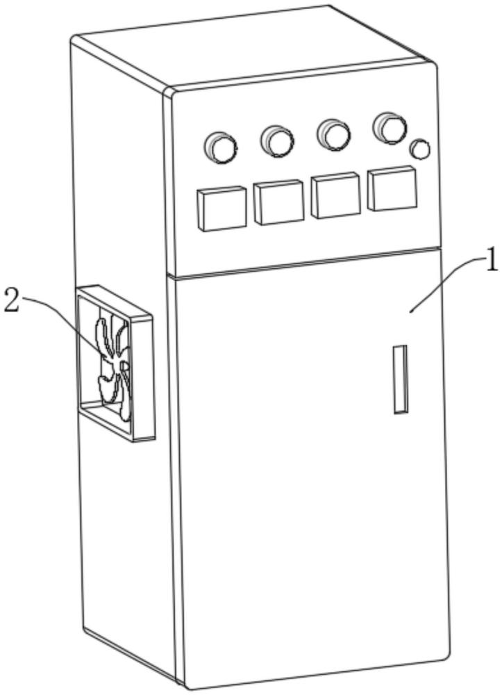 一种通风配电柜的制作方法