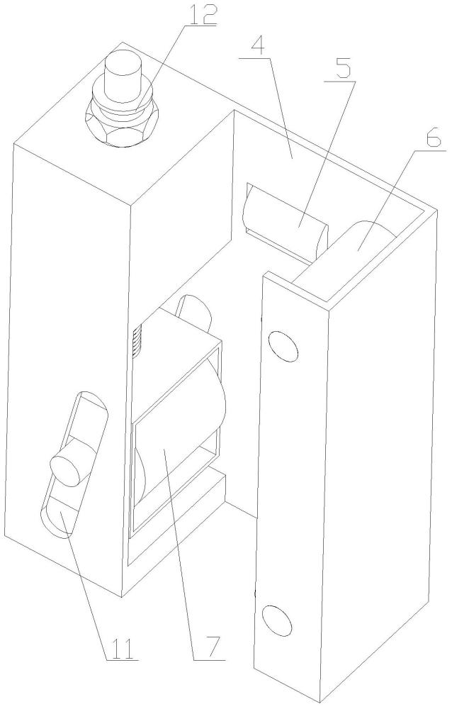 一种具有防坠功能的方管滑道货梯及其防坠器的制作方法