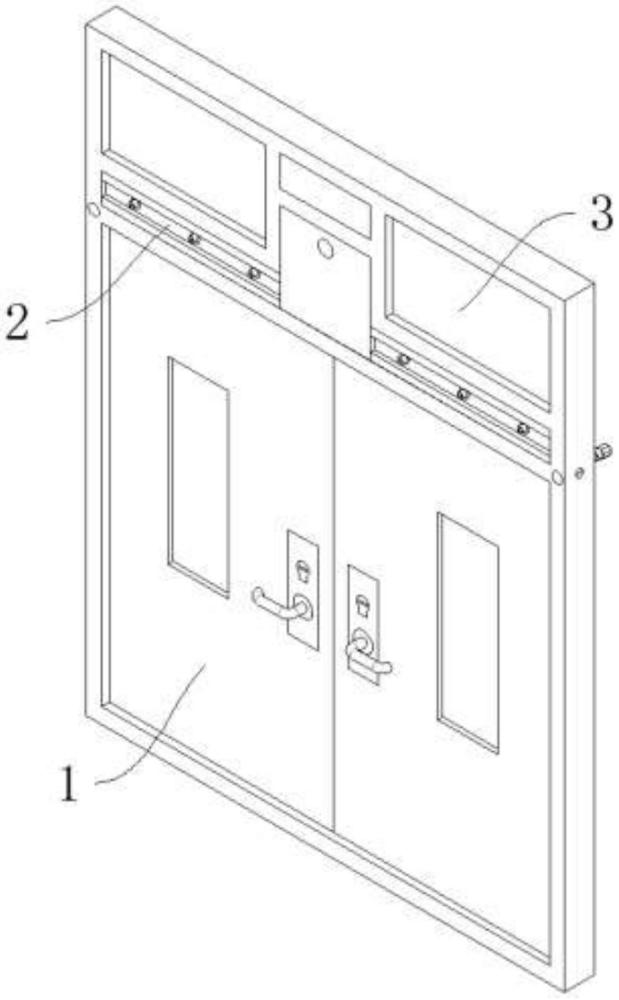 一种建筑消防用防火门的制作方法