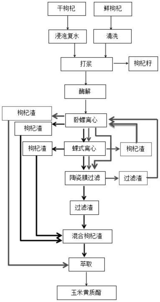 一种具有明目功能的枸杞玉米黄质酯的亚临界萃取方法与流程