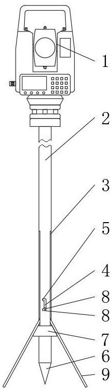 一种地理测绘用全站仪的制作方法