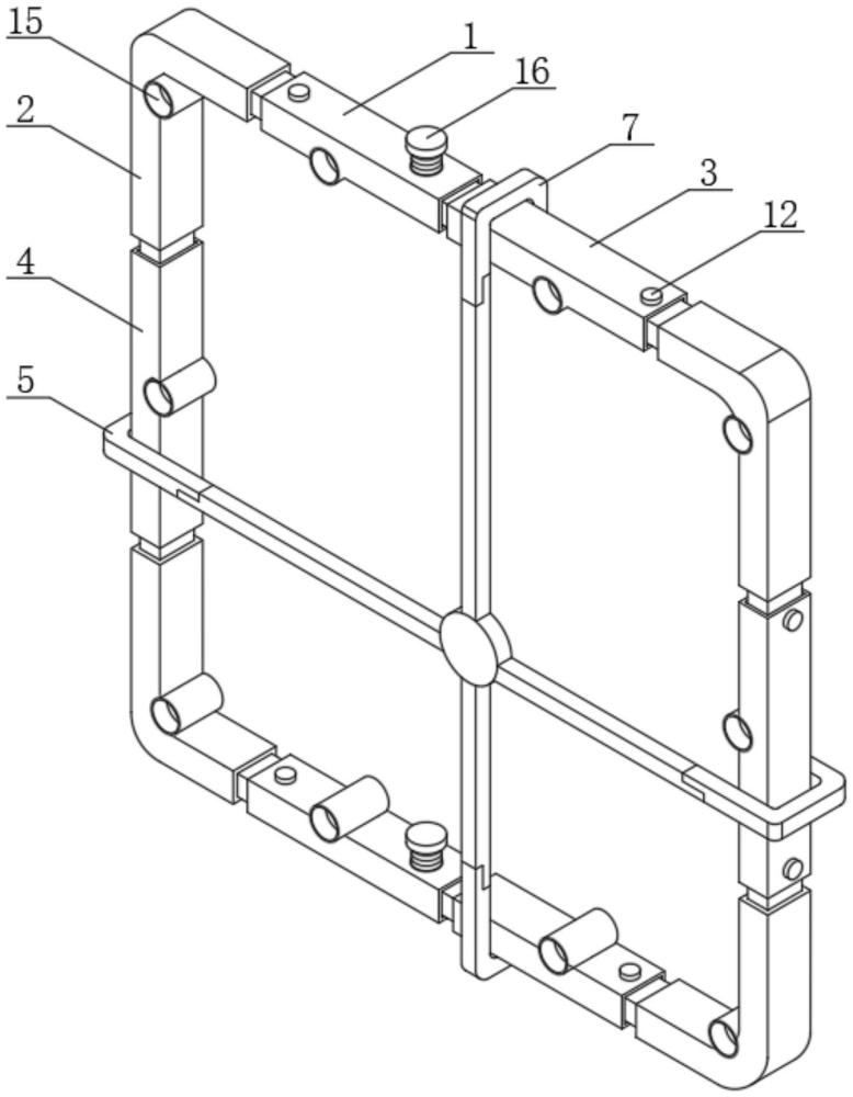 一种建筑工程框架梁加固装置的制作方法